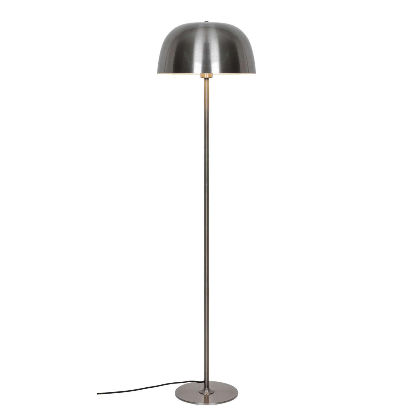 Cera Floor Lamp Brushed Steel - front
