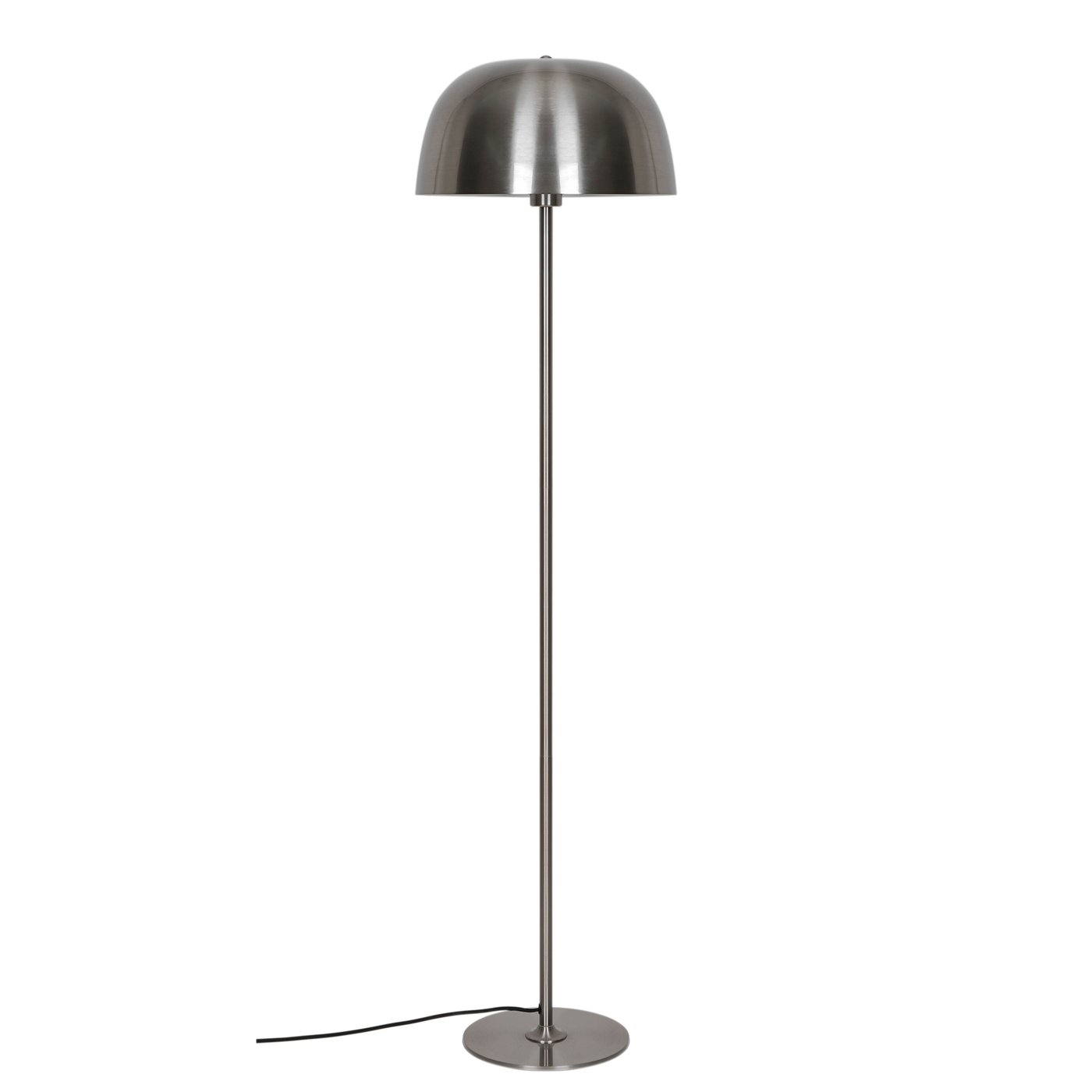 Cera Floor Lamp Brushed Steel - side