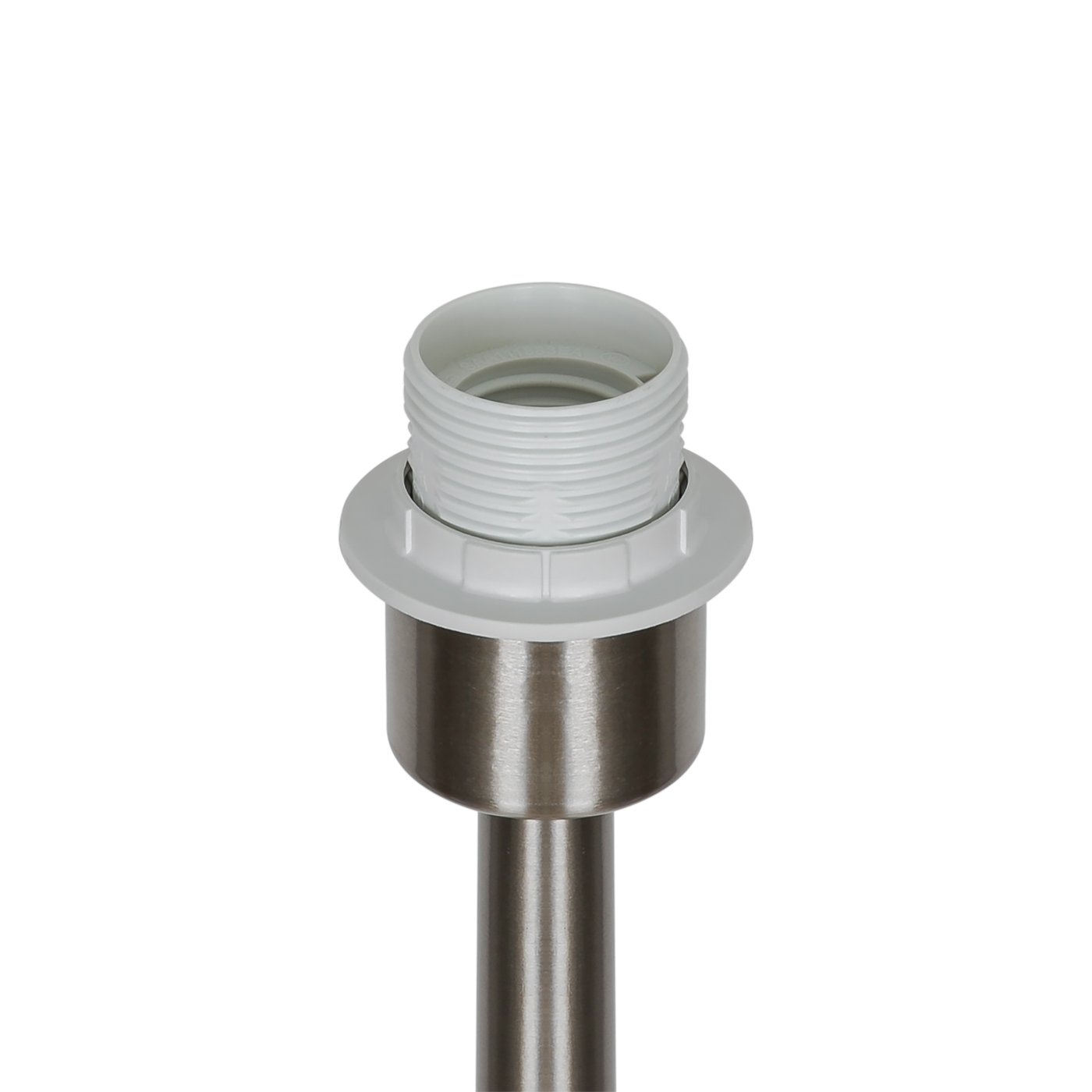 Cera Floor Lamp Brushed Steel - detail socket