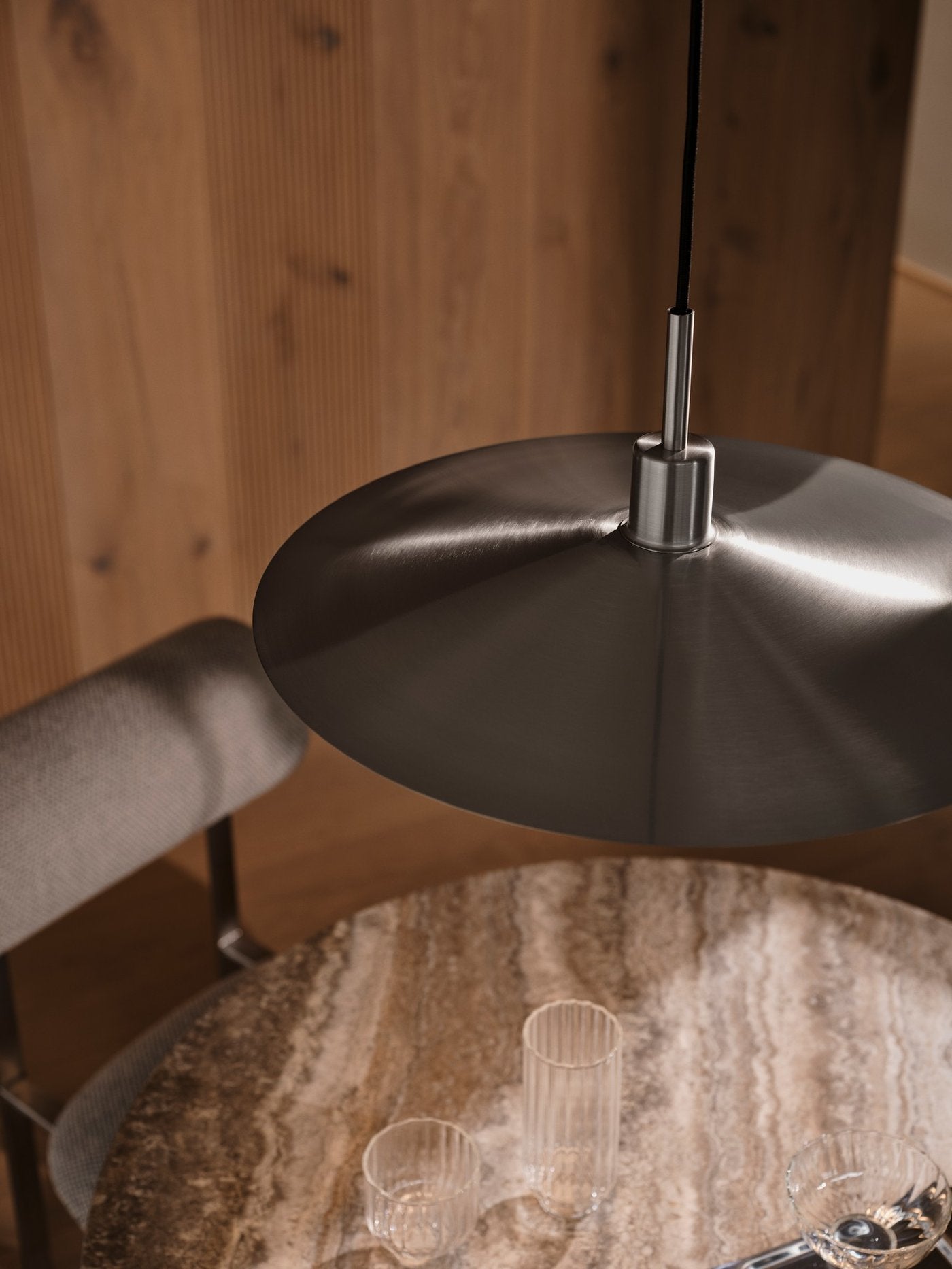 VirdiNowa Latika — Lampa Wisząca Szczotkowany Chrom
