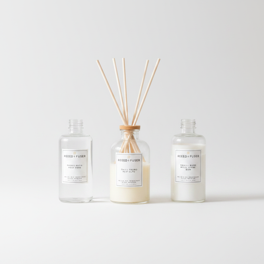 Reed Diffuser na białym tle